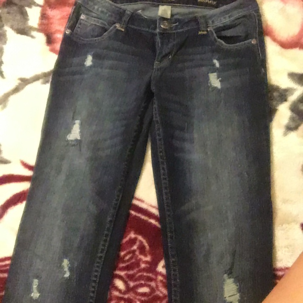 Skinny long jeans